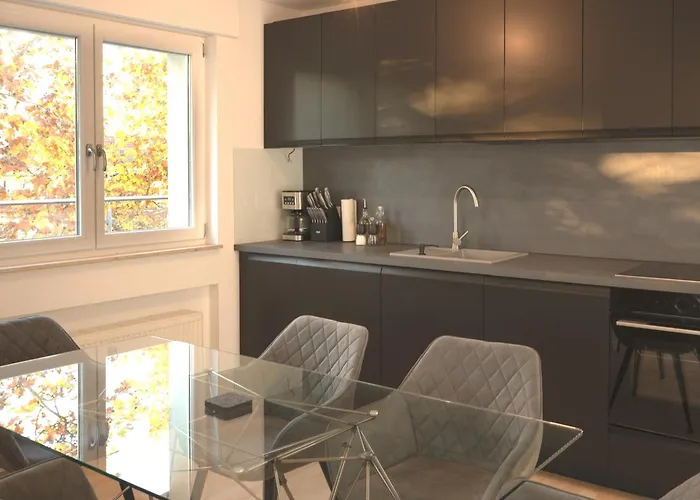 Einzigartiges Penthouse - Moderne Und Gruene Oase 아파트 *